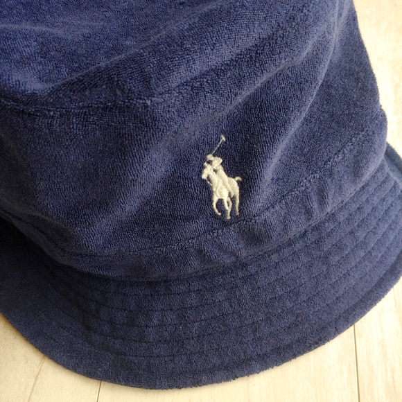 POLO Ralph Lauren NEW Terry Cloth Bucket Hat - Picture 3 of 7